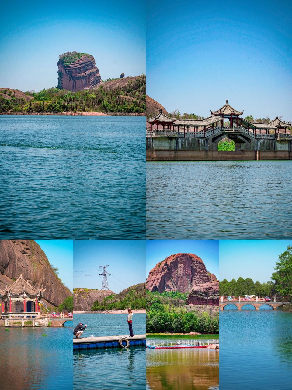 上饶龟峰图集 之前五一去江西上饶弋阳爬了龟峰 拍下好多壮阔雄浑的