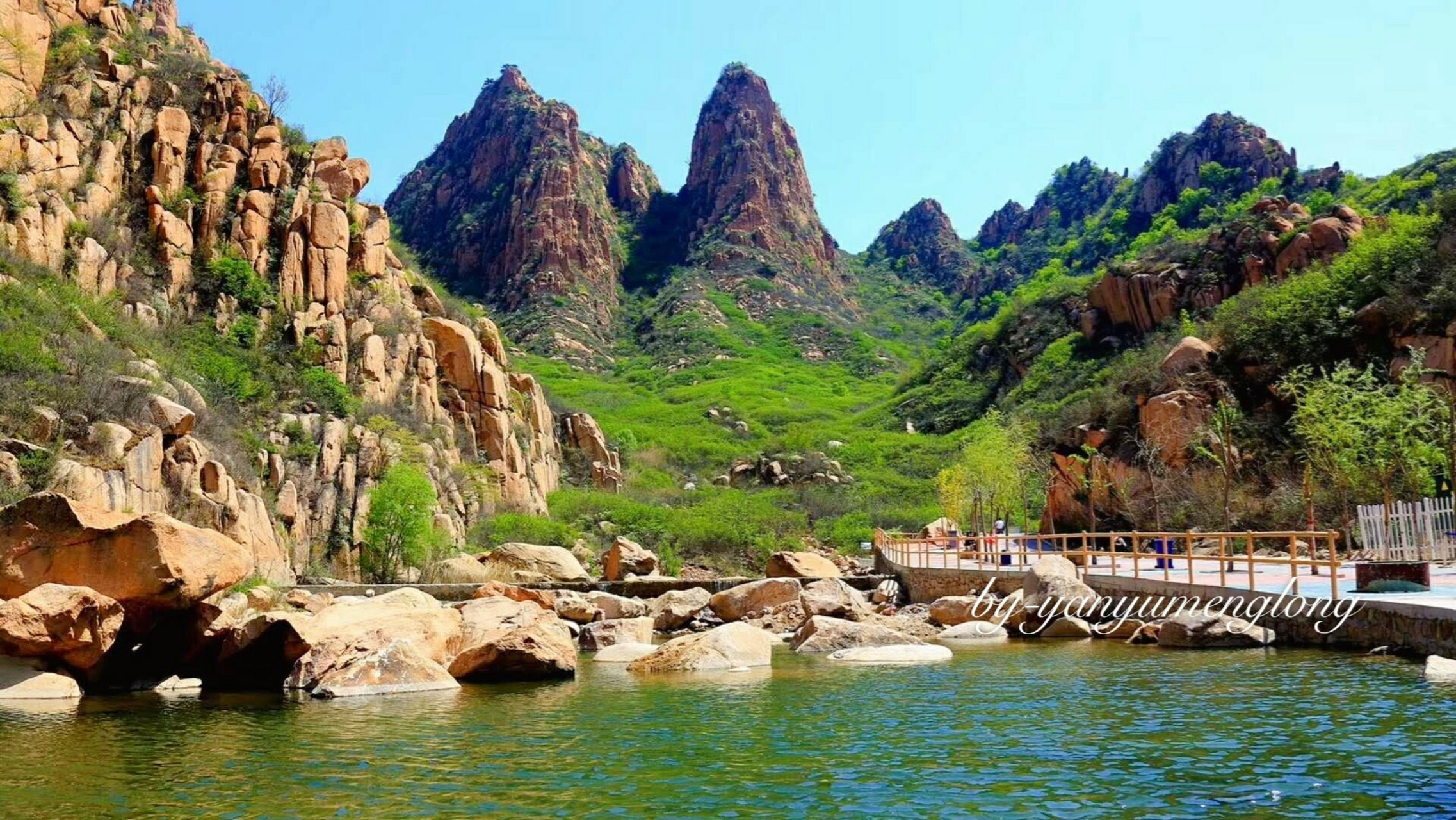 冰塘峪 | 风景美如画的峡谷 78河北秦皇岛有一个大峡谷叫做冰塘峪