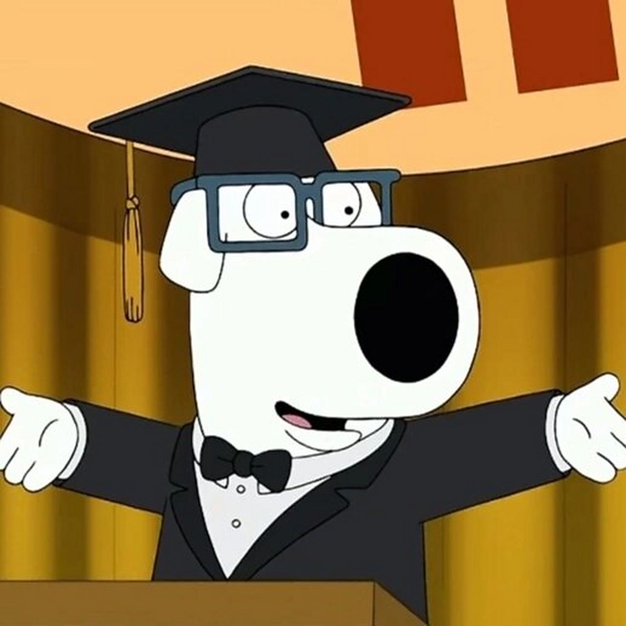 布莱恩头像自取   最近沉迷于恶搞之家,好喜欢布莱恩啊啊啊啊啊