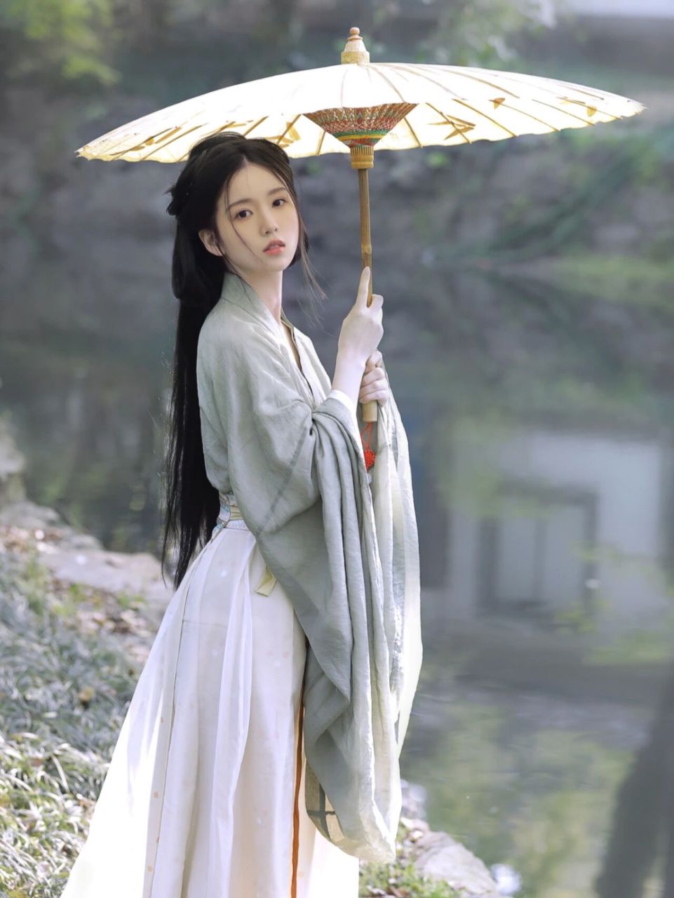 袅袅城边柳 青青陌上桑|魏晋温柔汉服发型 温柔又清冷的汉服发型 一
