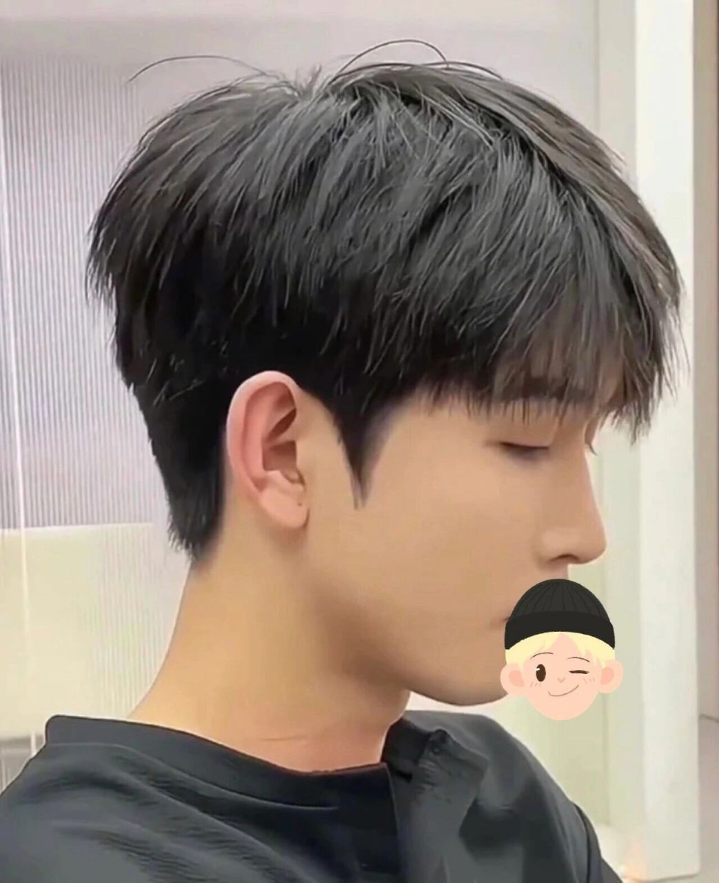 男生这个发型真的太帅了,一定要尝试一次 清爽干净 这个发型太帅了