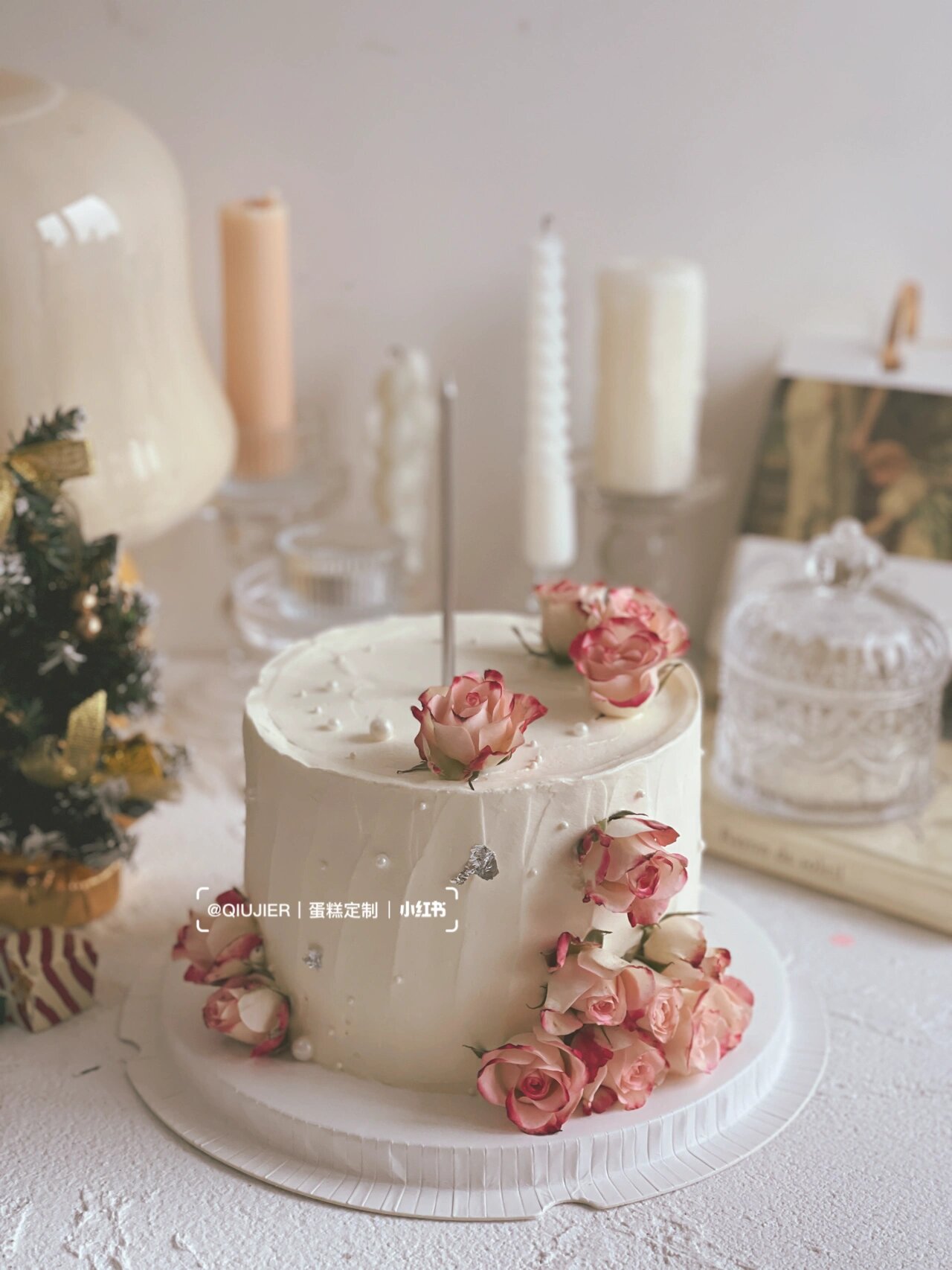 花卉蛋糕 简约气质蛋糕