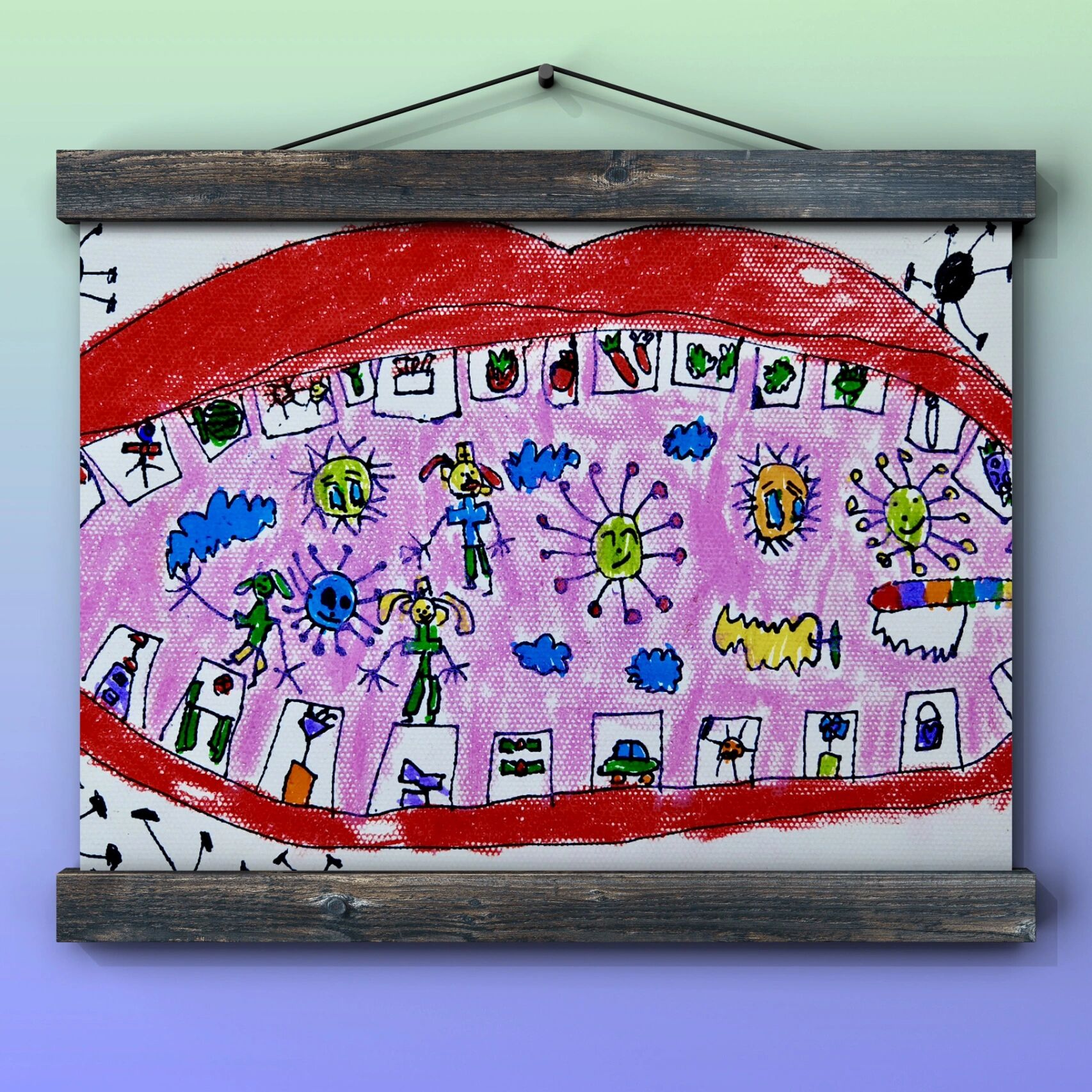 创意美术儿童画