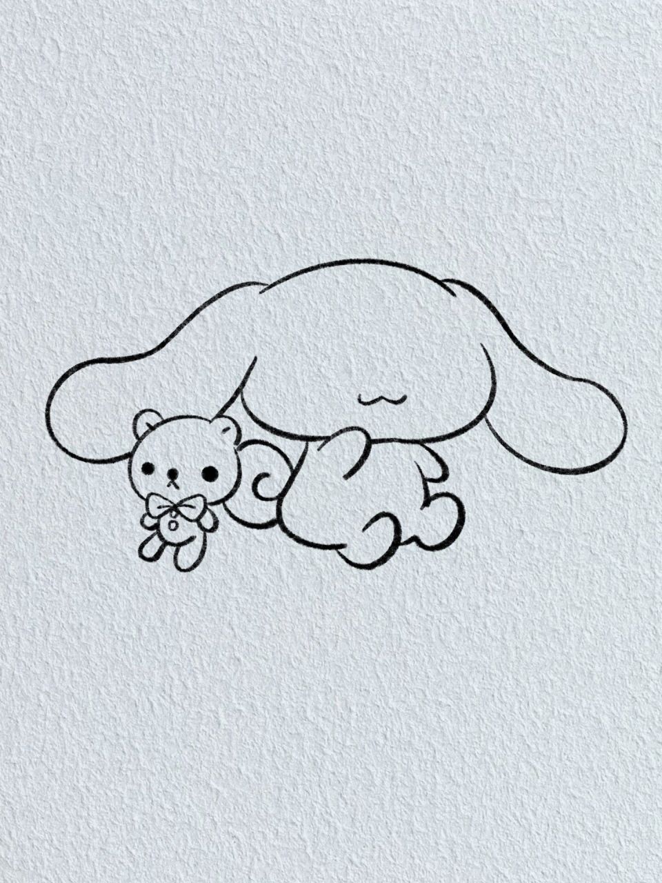 三丽鸥玉桂狗|简笔画教程 画了美乐蒂和库洛米 怎么能少得了玉桂狗呢