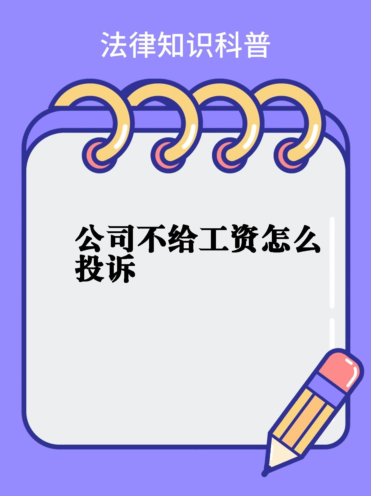 当公司不按时给员工发工资,员工可以这样投诉!