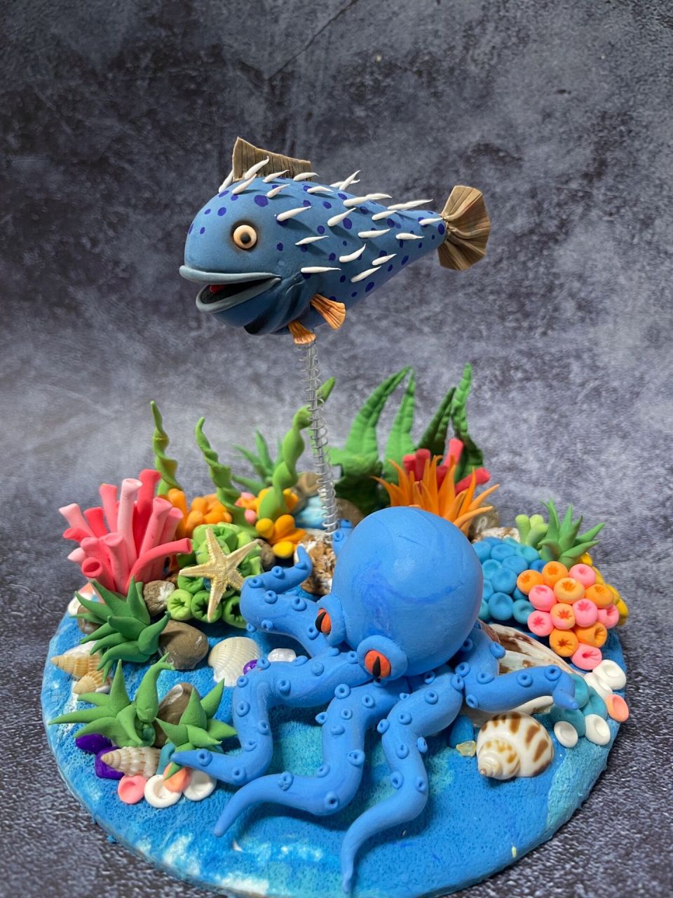 粘土海洋系列 孩子粘土作业之海洋.