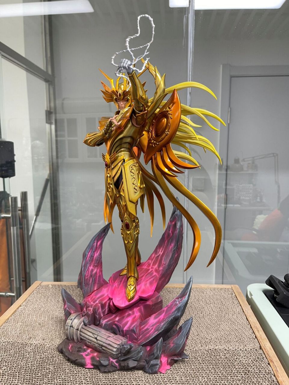 全网唯一授权展示神处女 #手办# #gk雕像# #黄金魂# #处女座# #圣斗士