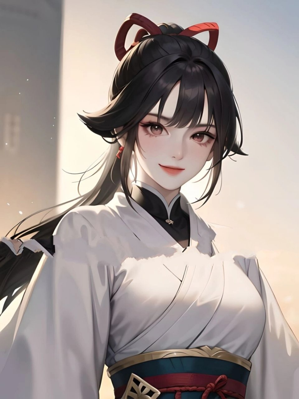 2【古风】英姿飒爽女将军 将军一骑扬红沙,千里烟尘谁不怕.