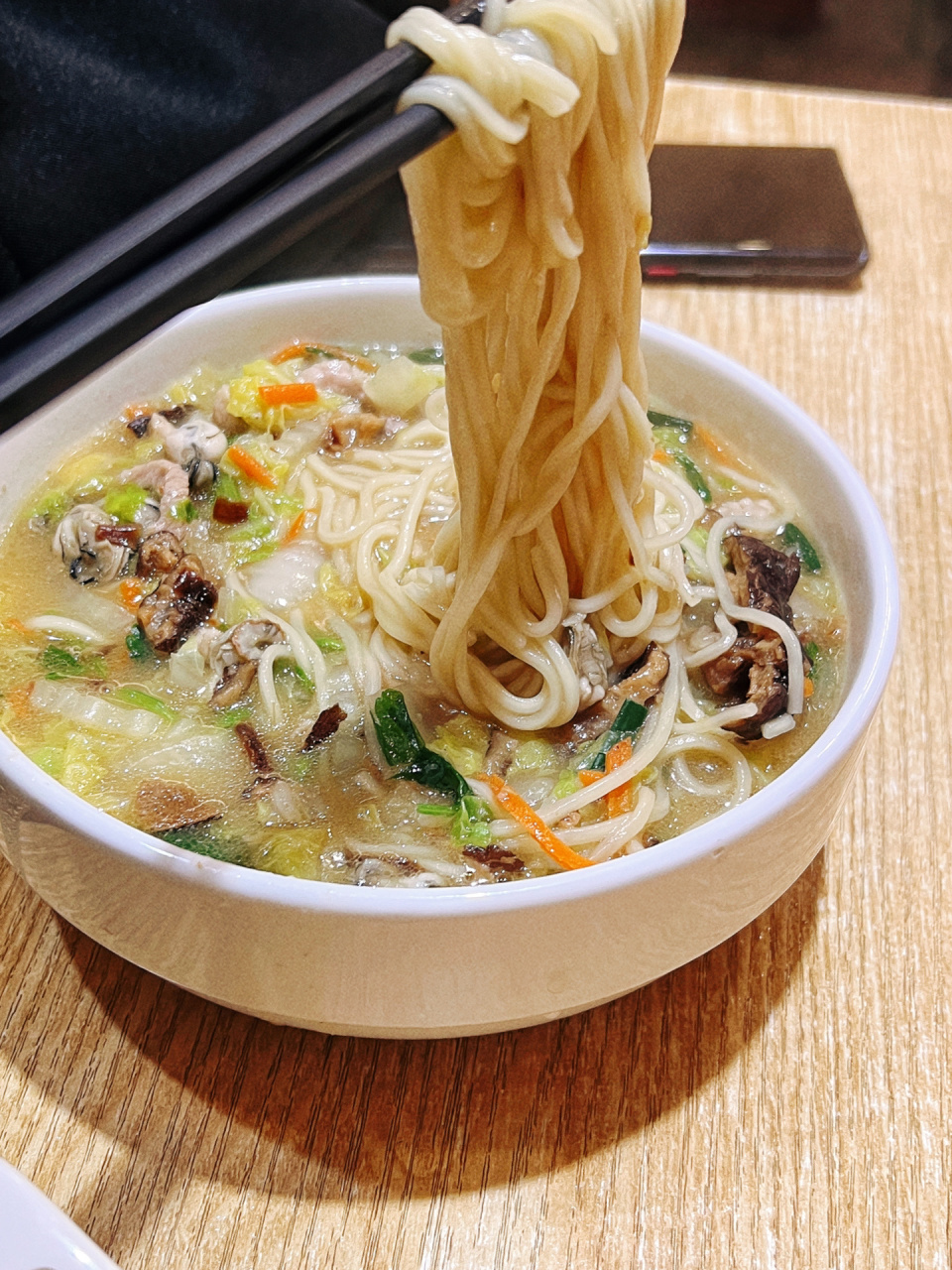 这是我最爱吃的莆田卤面! 莆田卤面,海鲜卤面,炝肉汤! 都好吃!