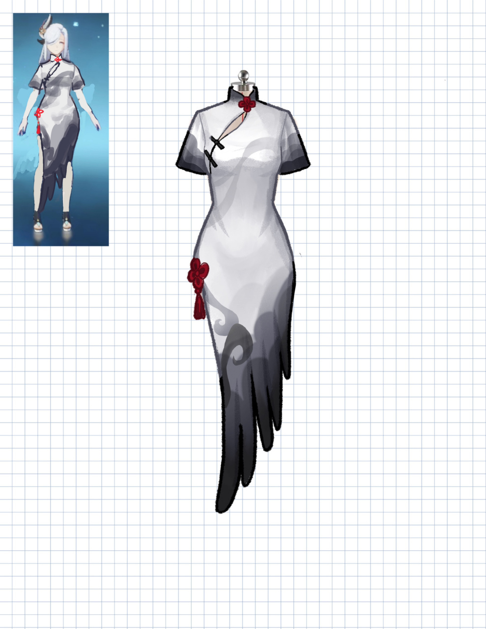 申鹤穿旗袍肯定美呆 如题.