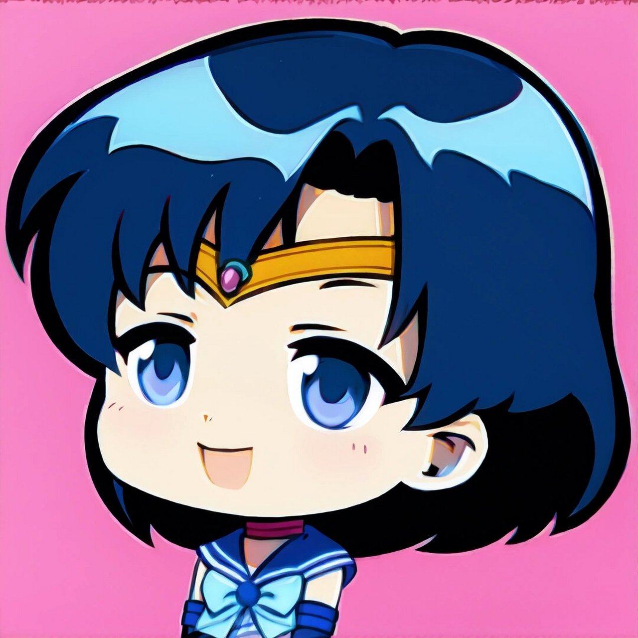 【头像】q版本水野亚美90 q版的亚美真的好乖噢~符合人设性格哎