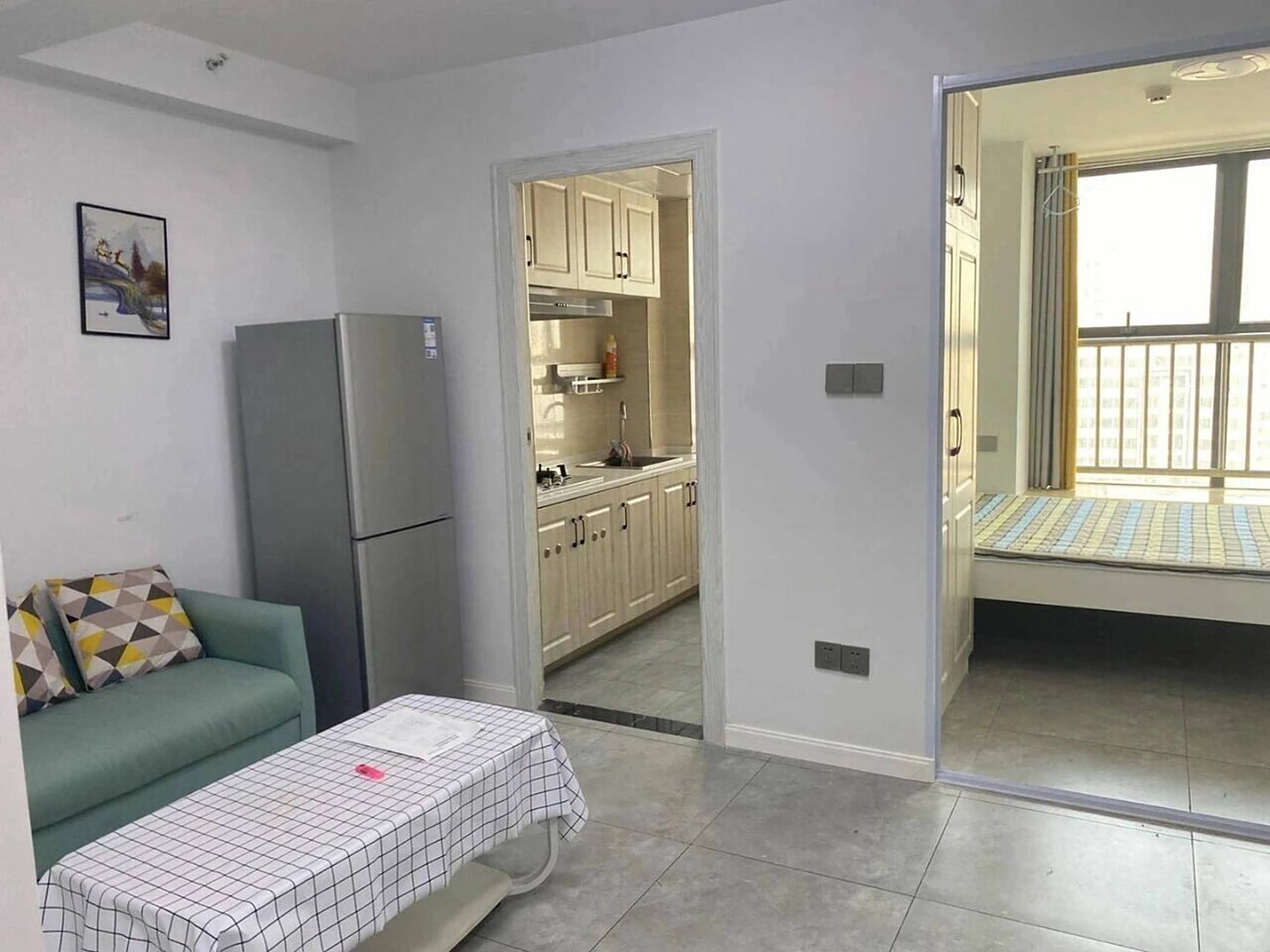 西安公租房一室一厅300元 房申请西安以内 一室一厅一厨一卫(约35-45m