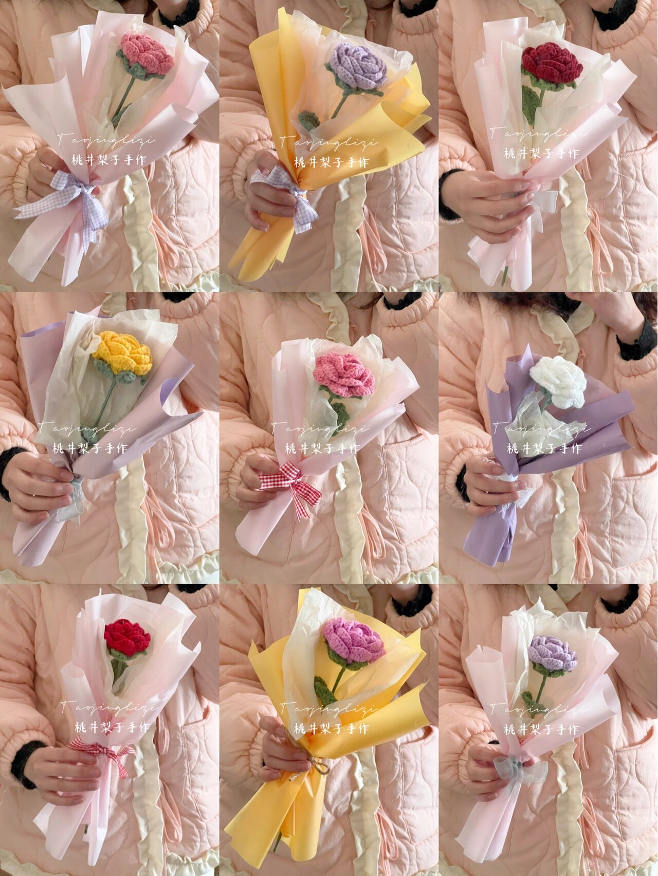 春来无事 只为花忙🌷单只花束包装参考
