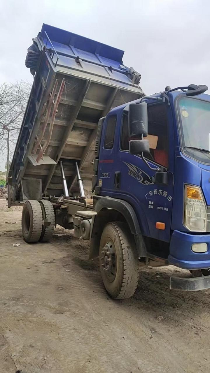 单桥自卸车 重汽王牌 18吨 东莞牌 18年8月 4108发动机 6档 153后桥