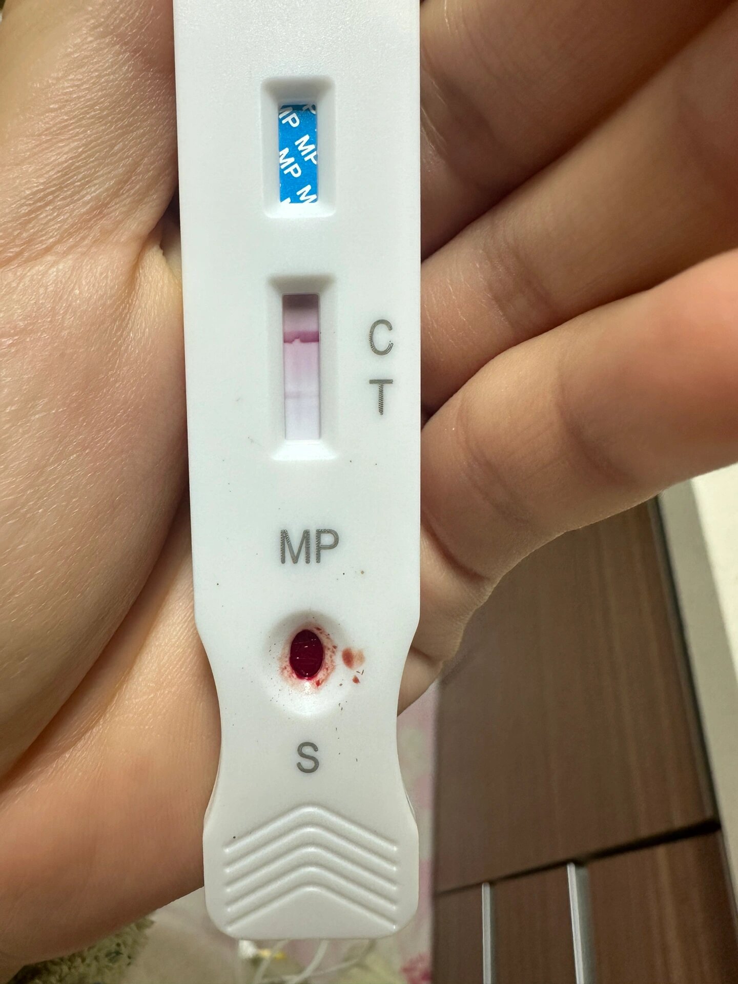 自测小朋友支原体弱阳,不知道准不准啊