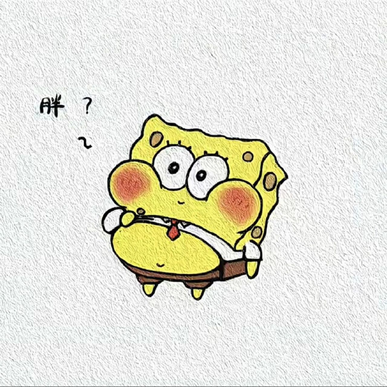 海绵宝宝和派大星的卡通情头来喽91     的可爱头像