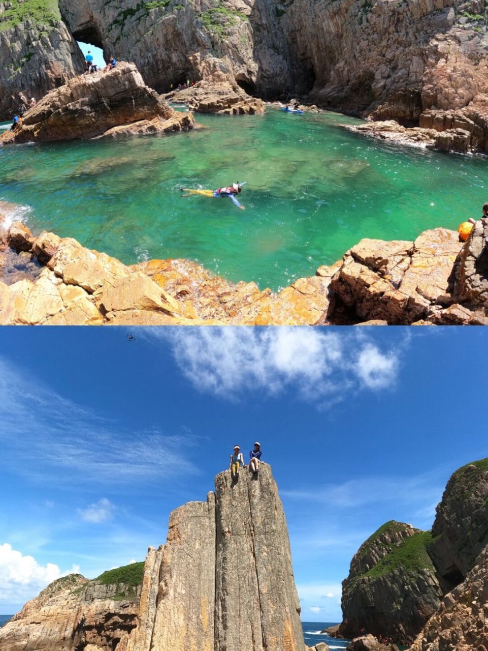 香港火石洲,由去年計劃到現在,上星期日終於可以出遊了,實在太美了