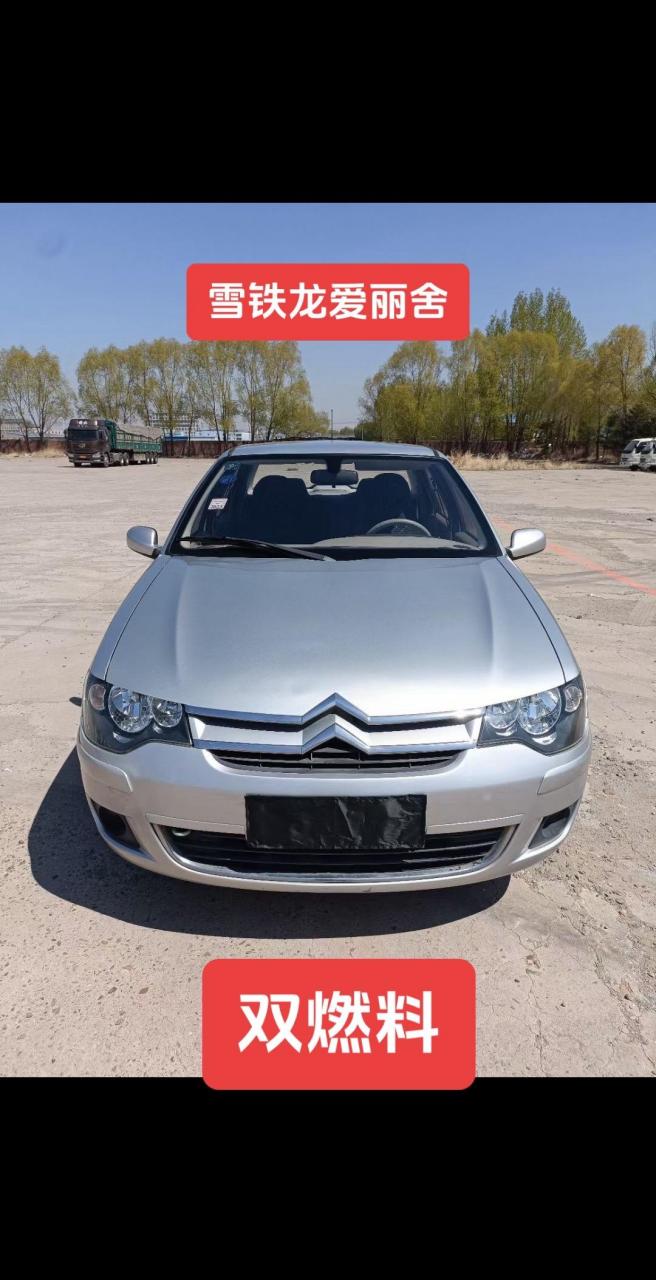 新到,13年雪铁龙爱丽舍油气两用车,一手车,全车原版原漆,实表11万公里