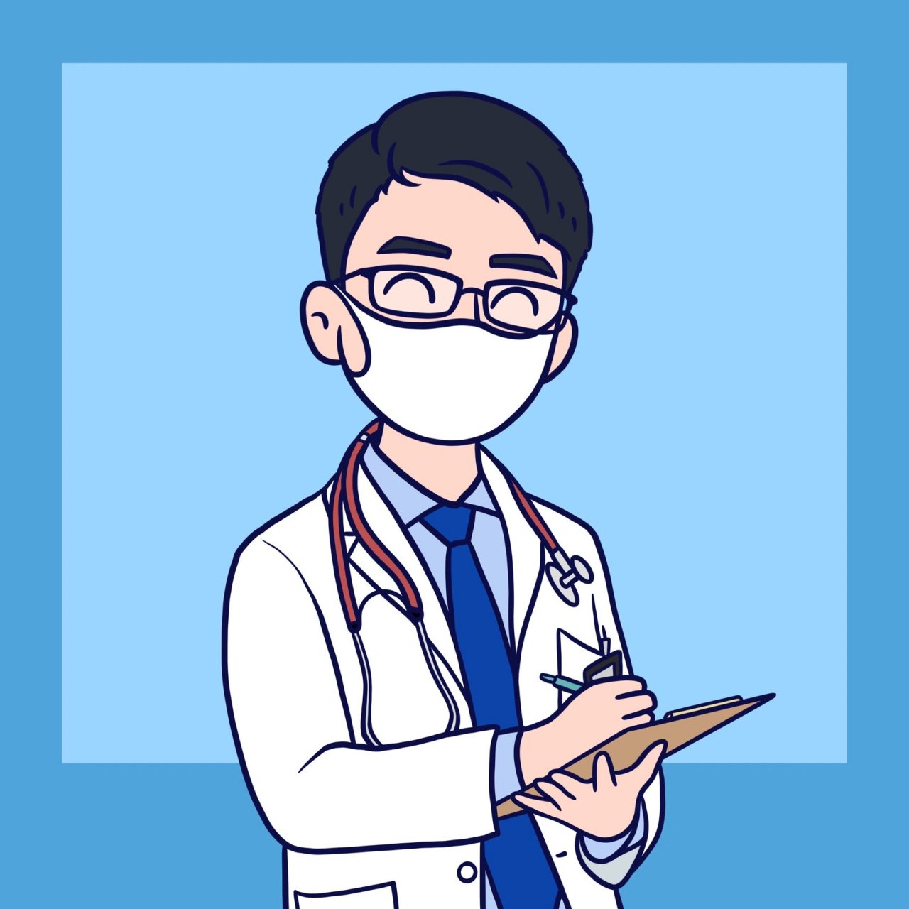 职业小头像(第一弹)加油!笑对生活!