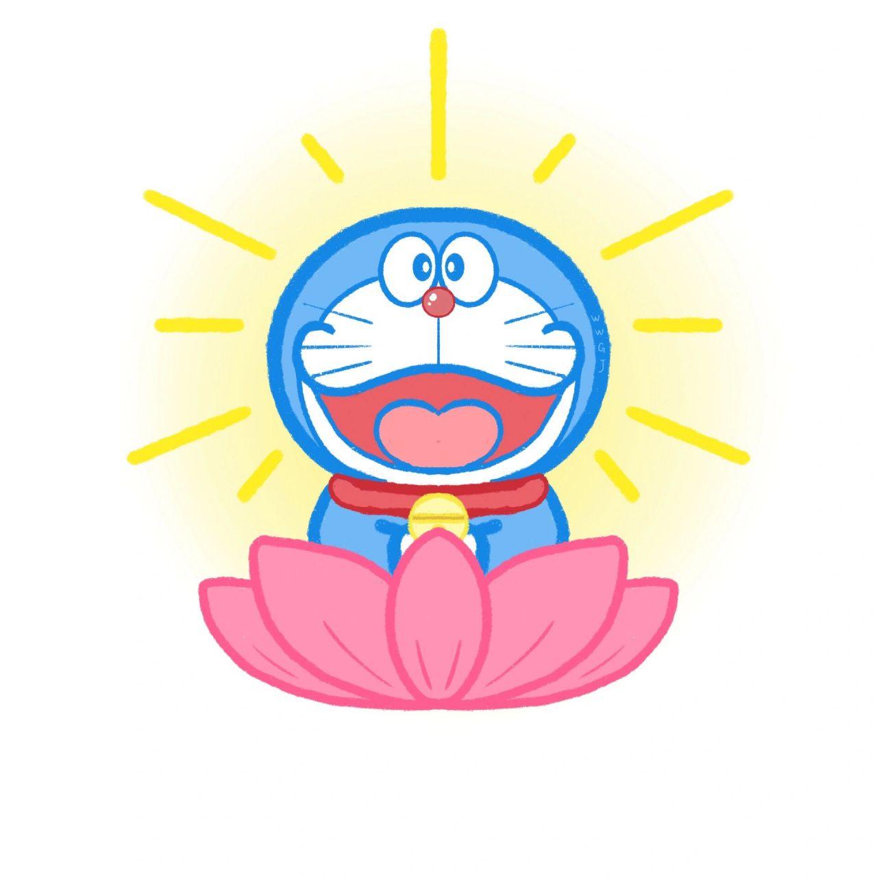 佛系哆啦a梦头像 还做了动图,但是我不会发啊,谁来教教我