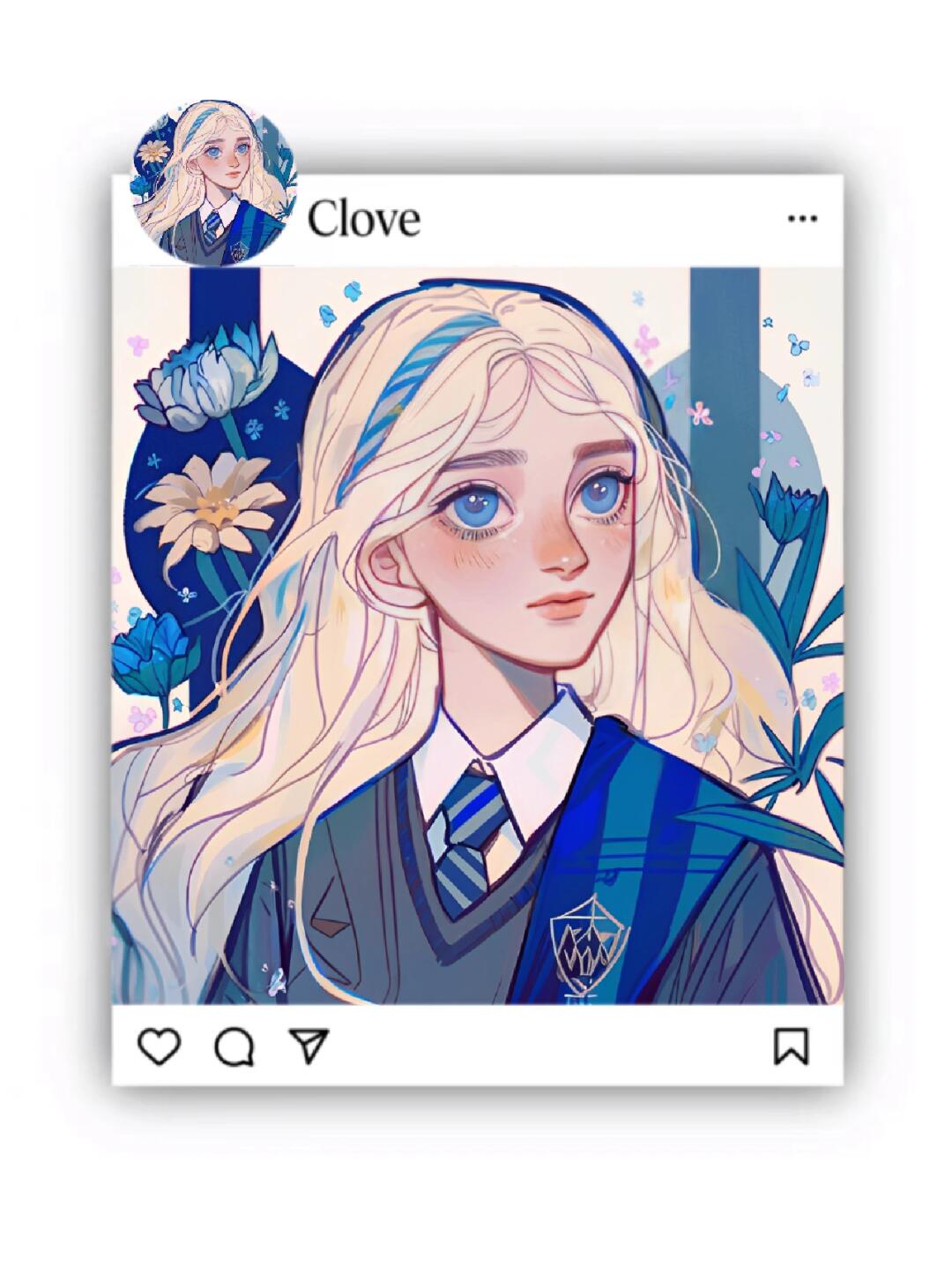 哈利波特头像——【卢娜.洛夫古德】