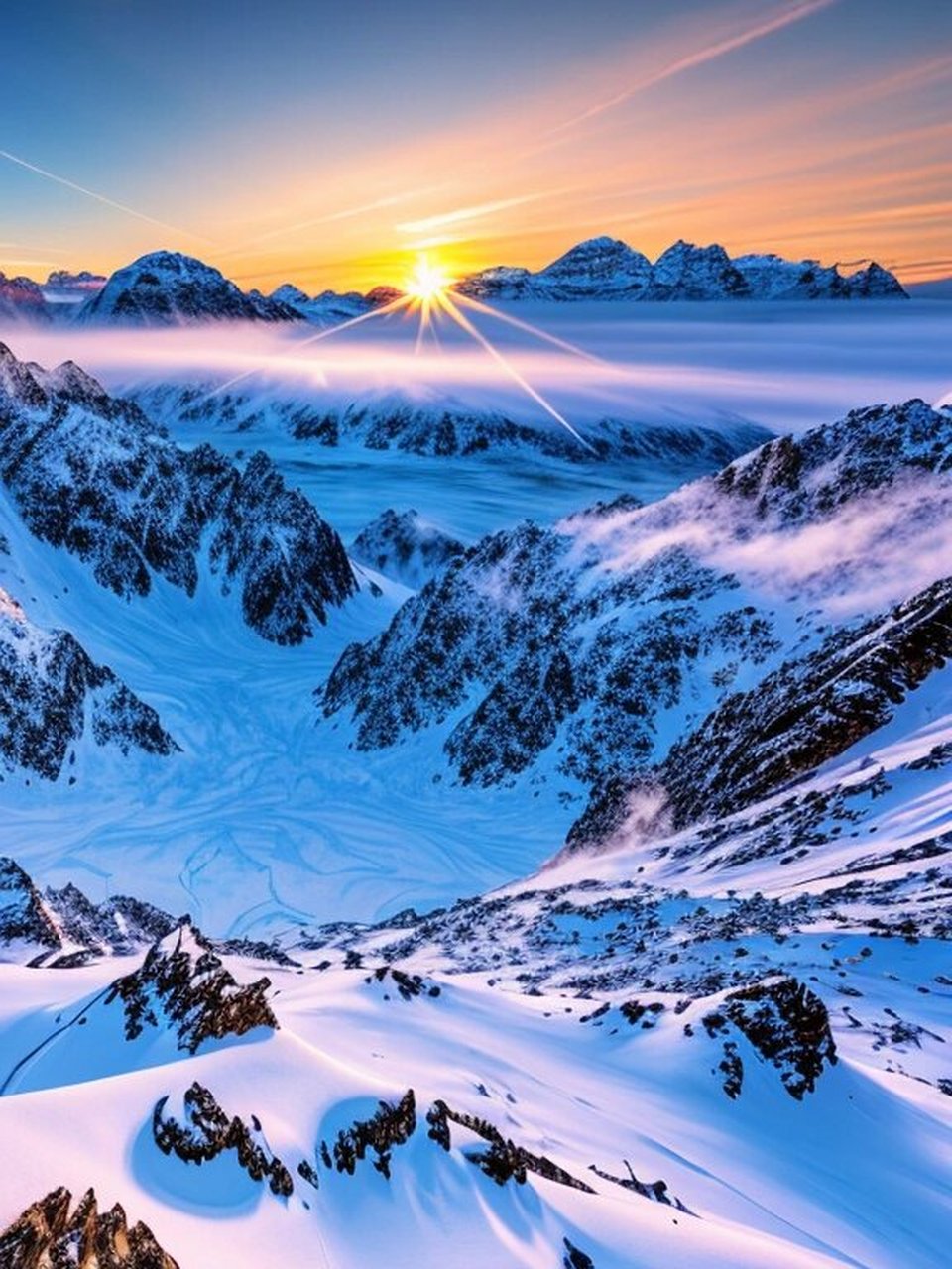 第十九弹:雪山风景