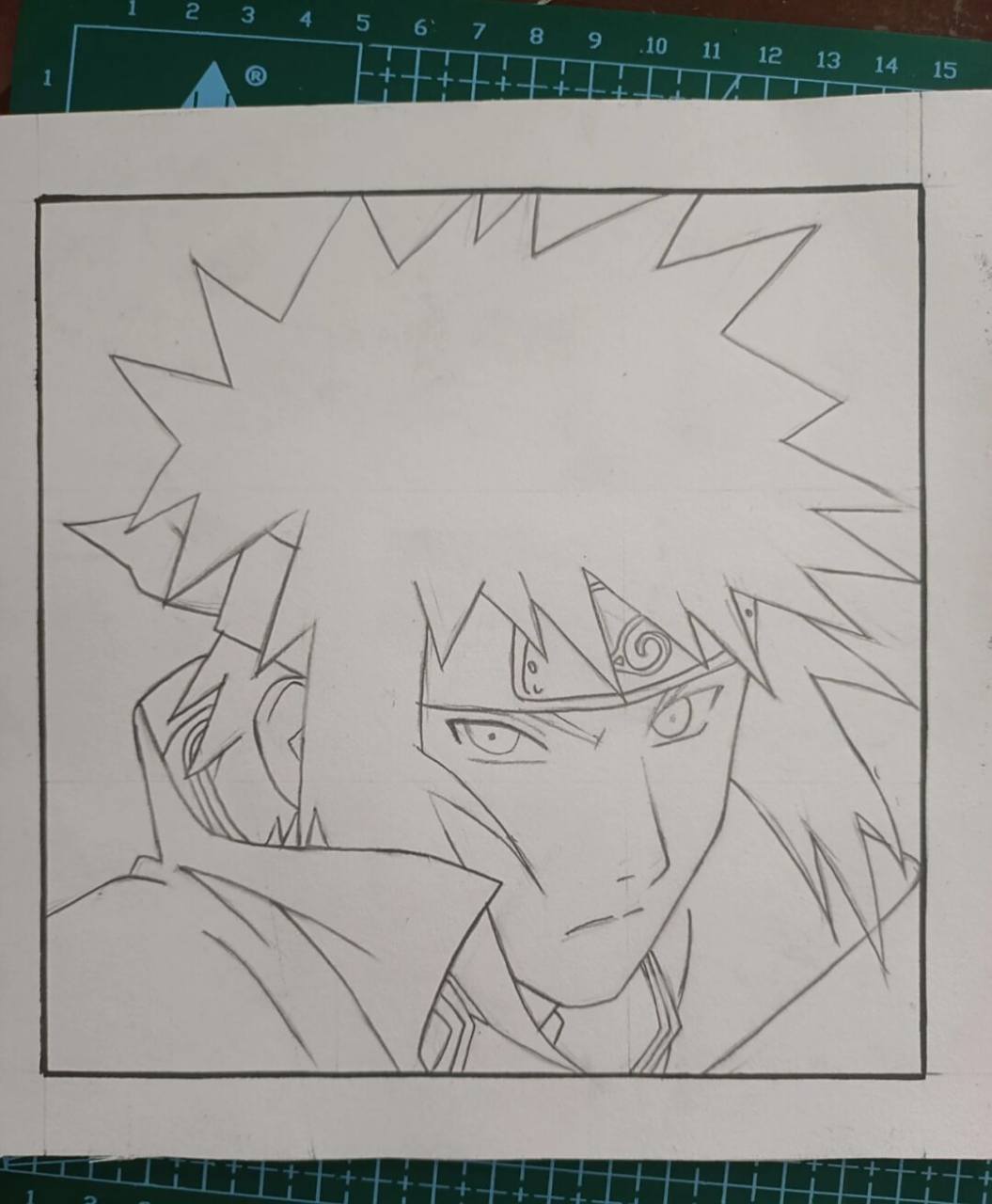 波风水门# #火影忍者##手绘# #手绘教程