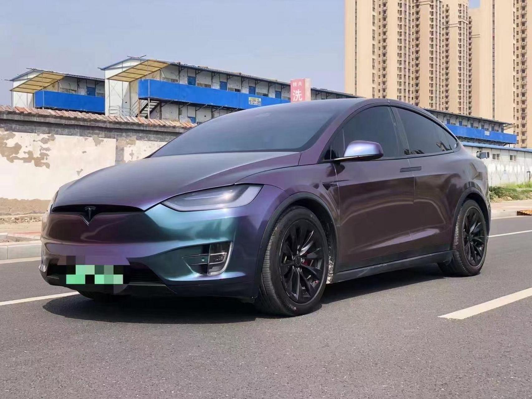 17年特斯拉毛豆x 纯进口90d,四驱五百多匹马力,六座中大型豪华suv