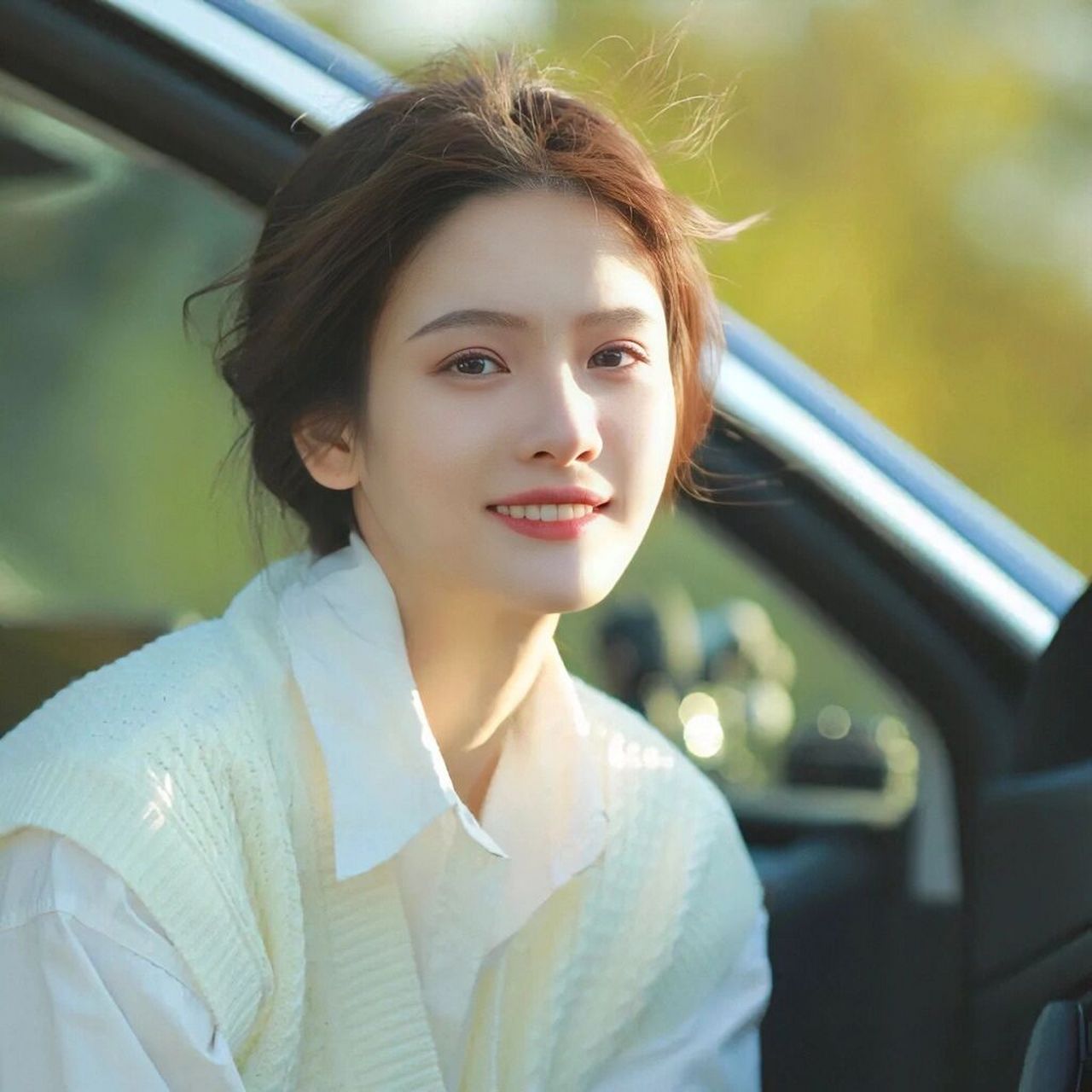 女头|甜美笑容合集 大声的笑出来,就没有这么害怕了.