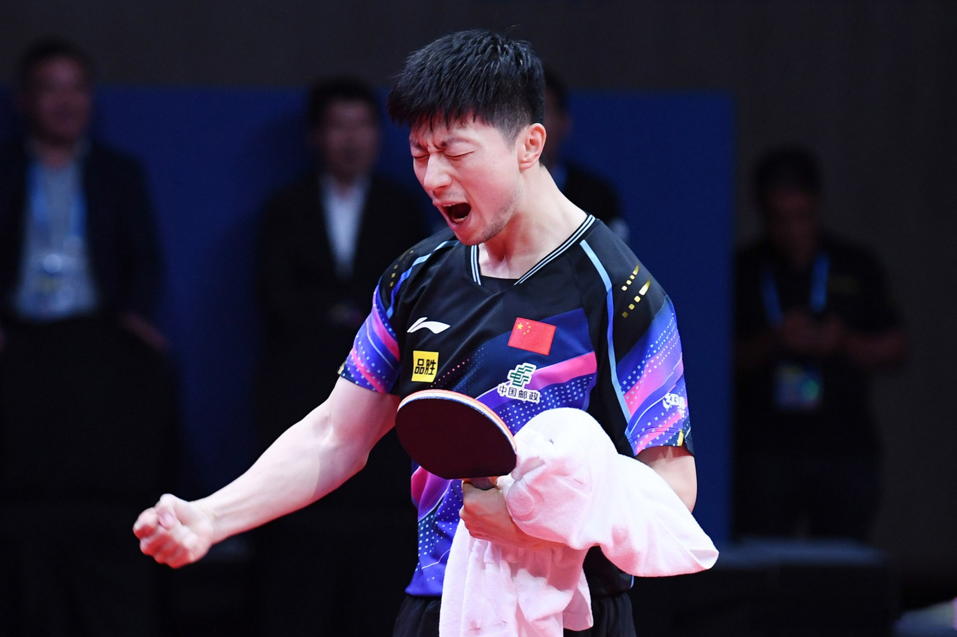 漂亮的对应力,策略超过了樊振东,恭喜马龙获得冠军