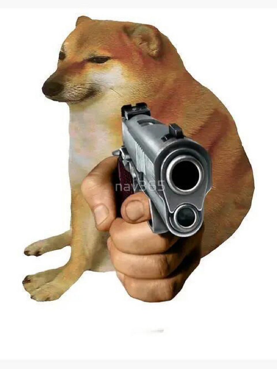 画一个cheems 的表情包 22年画的一张表情包哈哈哈哈