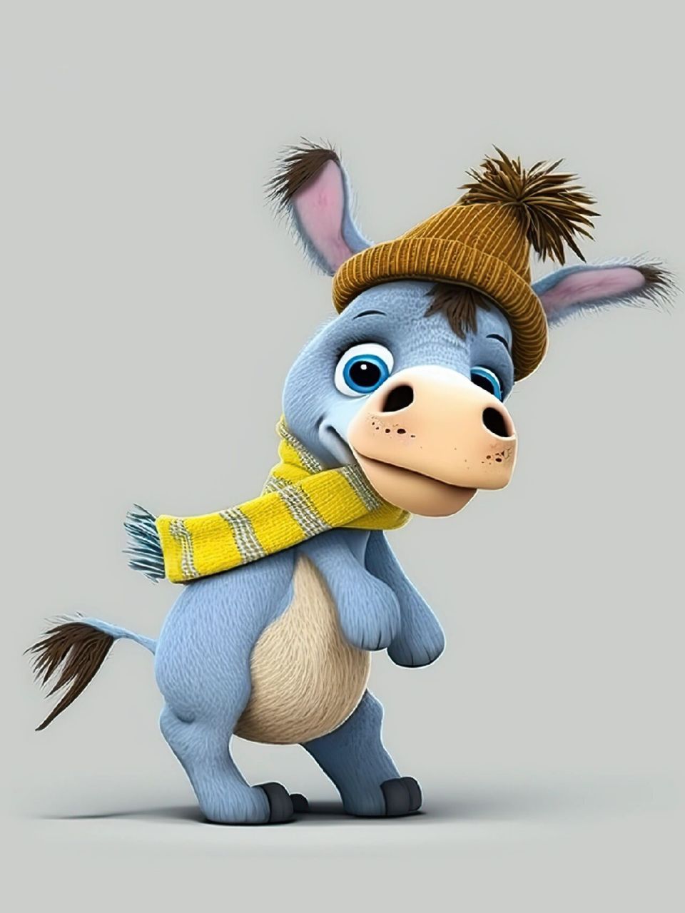 可爱的小驴来了