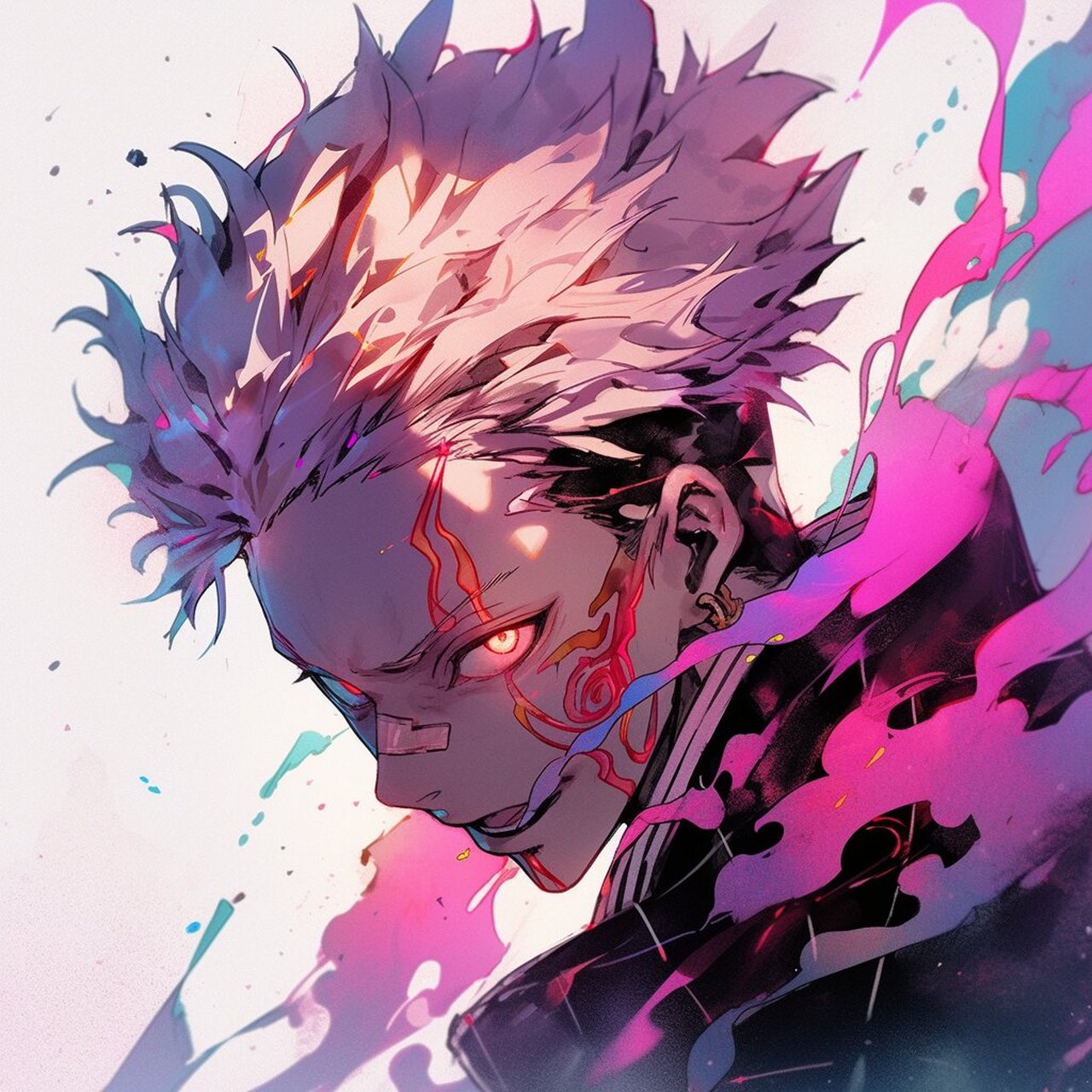 midjourney头像|咒术回战 虎杖悠仁头像连发 	     