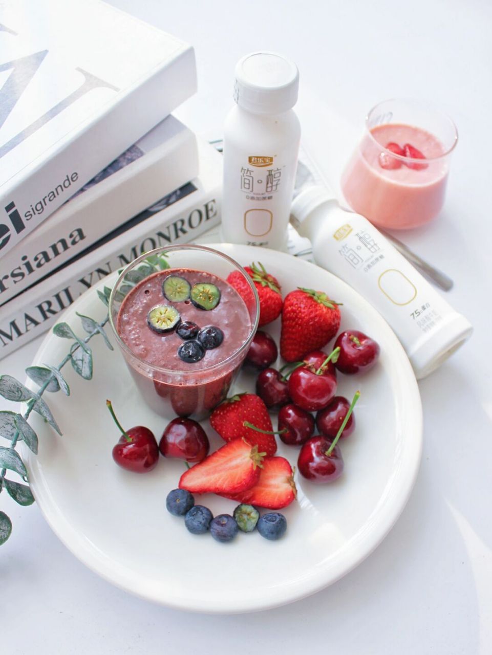 跟超模学做低gi饱腹可可奶昔,好喝到爆99 帕梅拉敲爱的同款抗氧奶昔