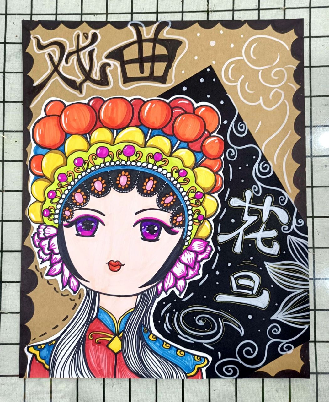 7-8岁‖戏曲 中国戏曲是一种历史悠久的综合舞台艺术样式,主要由民间