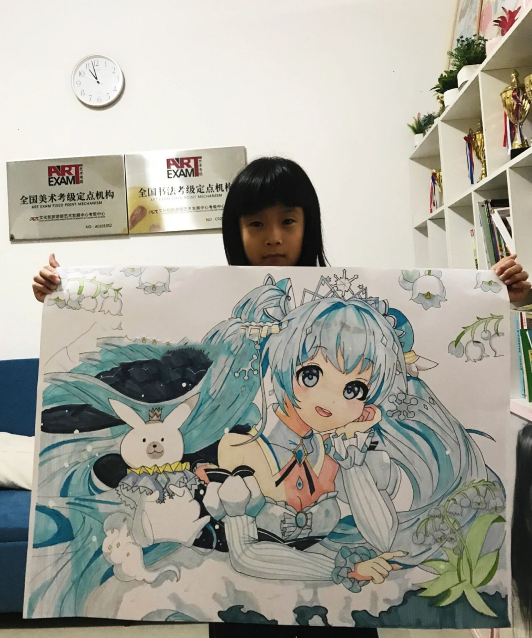 绘画/马克笔手绘2开动漫人物分享 不用担心路途遥远 进一步有进一步的