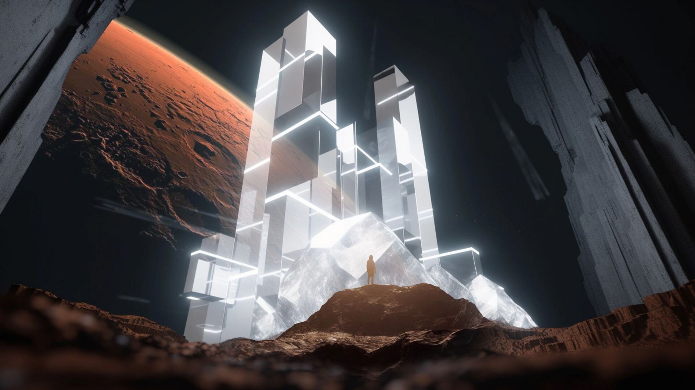 属于我们火星的乌托邦92 看 这里鲜花盛开 草木从不会枯萎, 看 不如