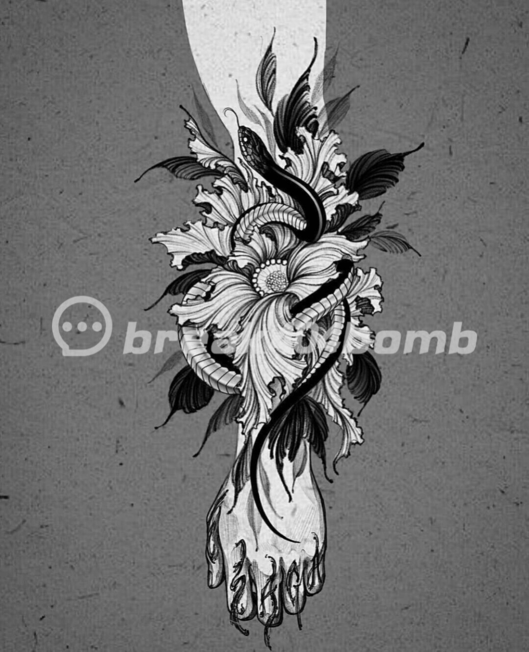 蛇纹身丨手臂蛇暗黑纹身手稿丨蛇手稿 [偷笑]这一组图就厉害了,适合