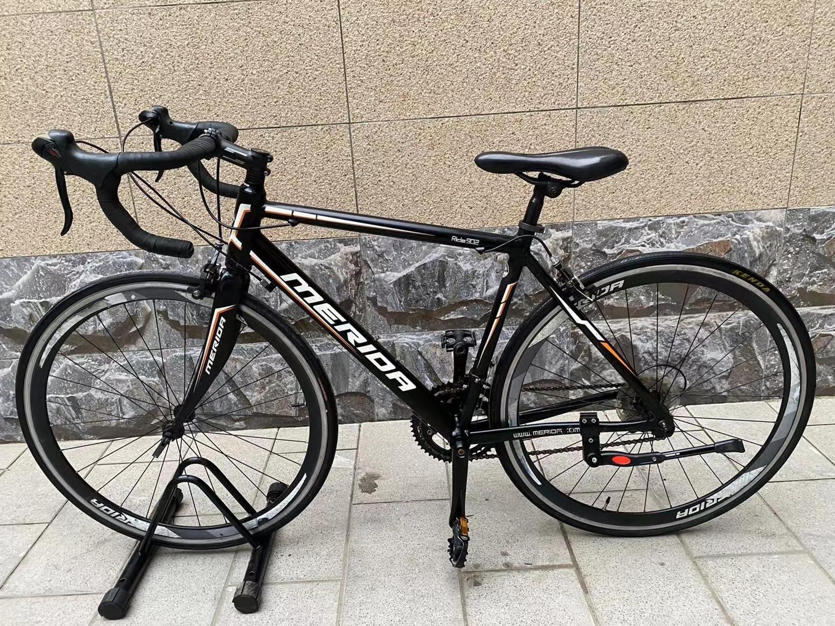 美利达ride902【入门通勤代步】 14速禧玛诺变速 车架48轮子700c trou