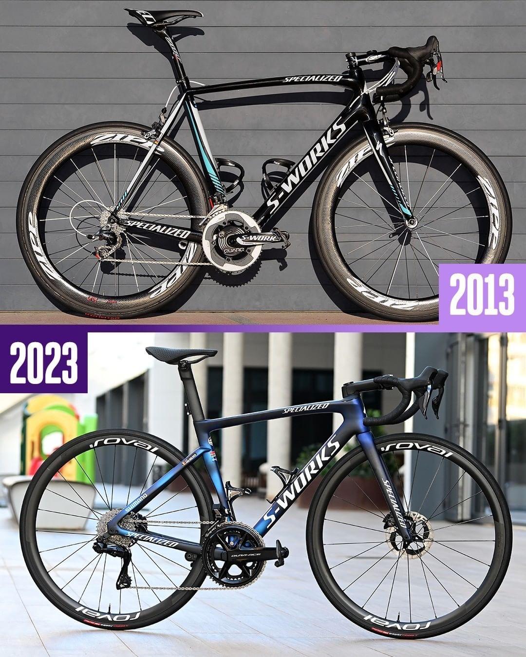 works tarmac你最喜欢哪款?公路车双轮驱动bike