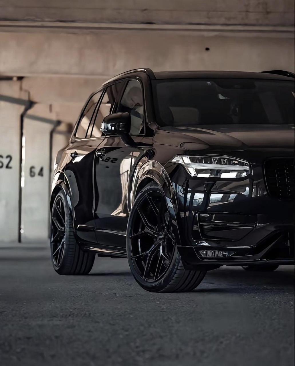volvo xc90 vossen黑武士.