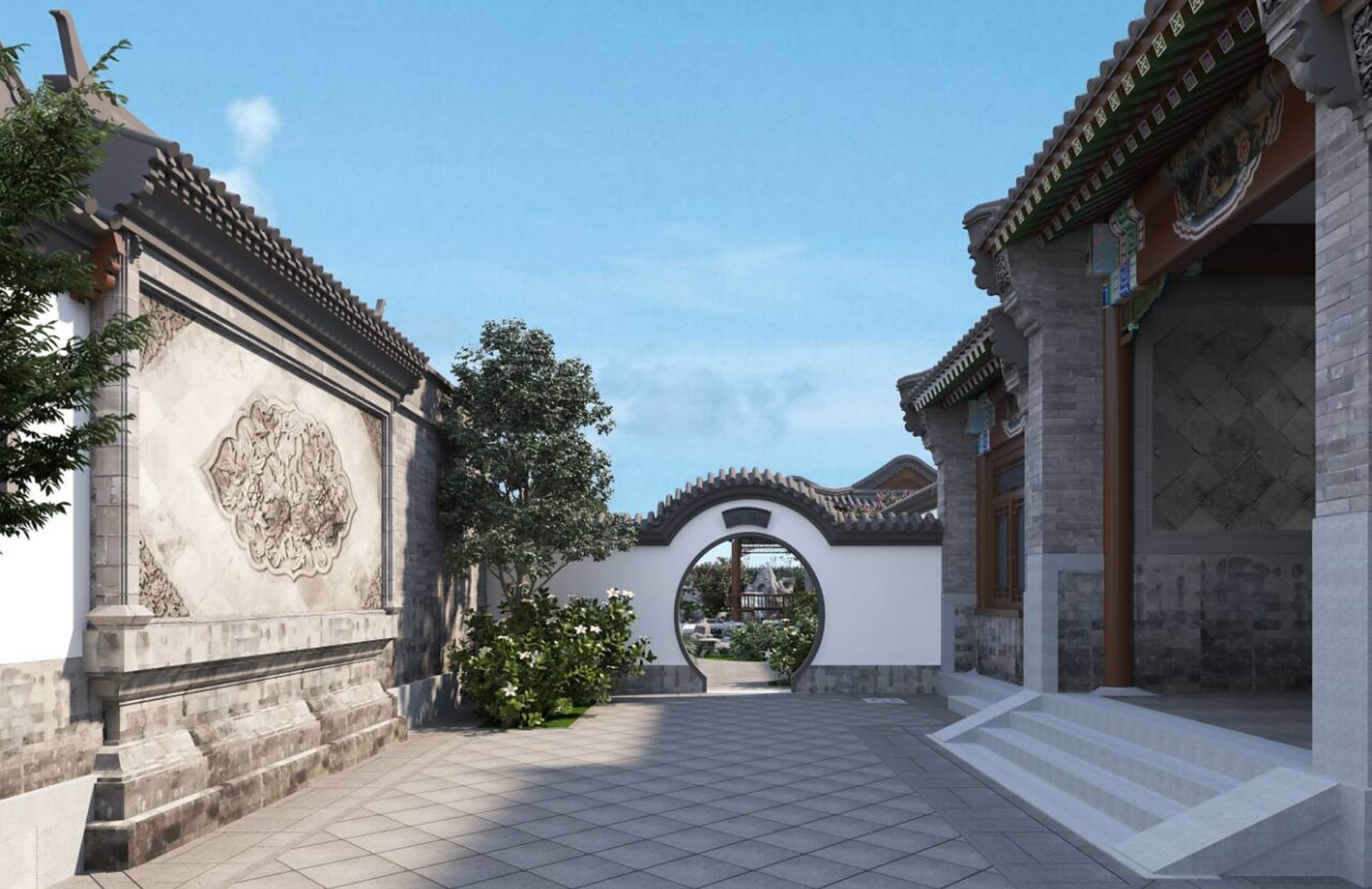 传统建筑四合院的倒座房 传统建筑四合院里的倒座房具有深厚的文化