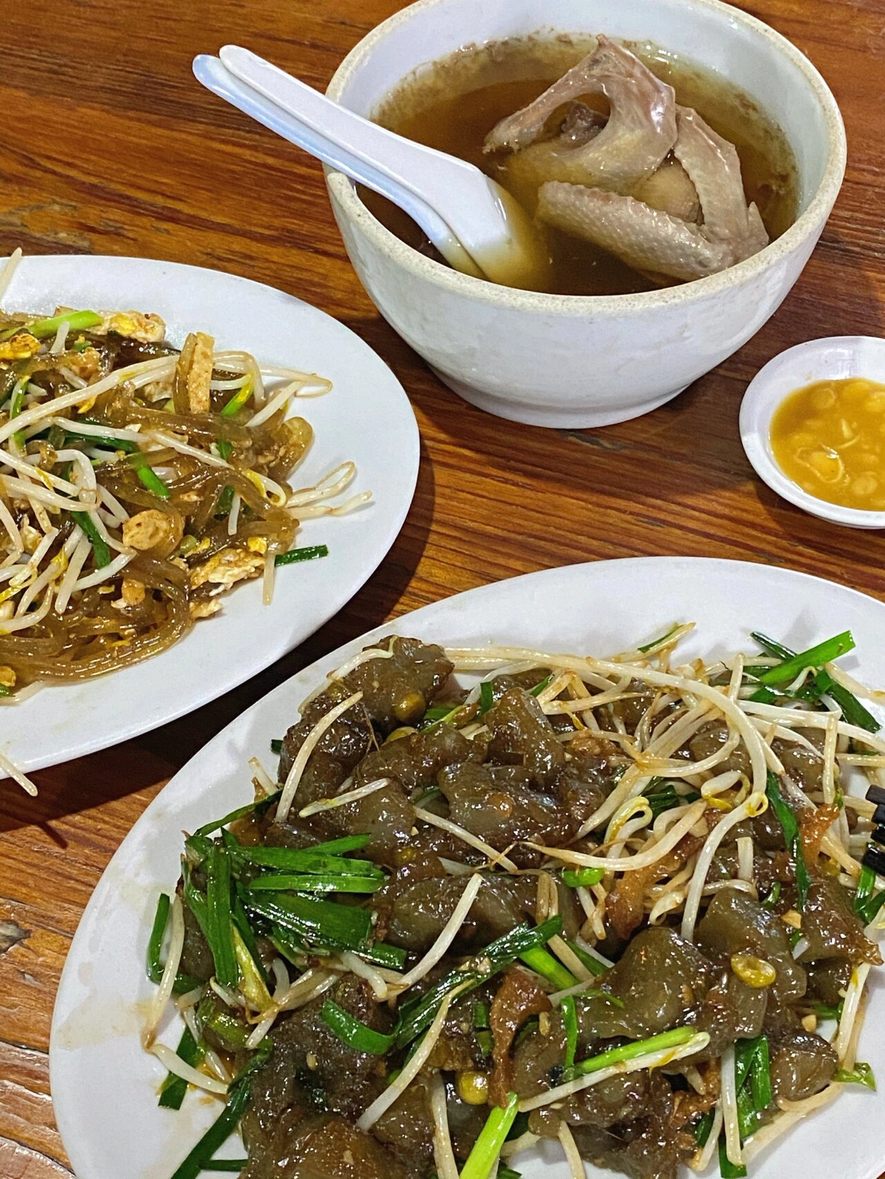 普宁流沙美食分享:开了20多年的炒粉签 这家炒粉签已经开了20多年啦
