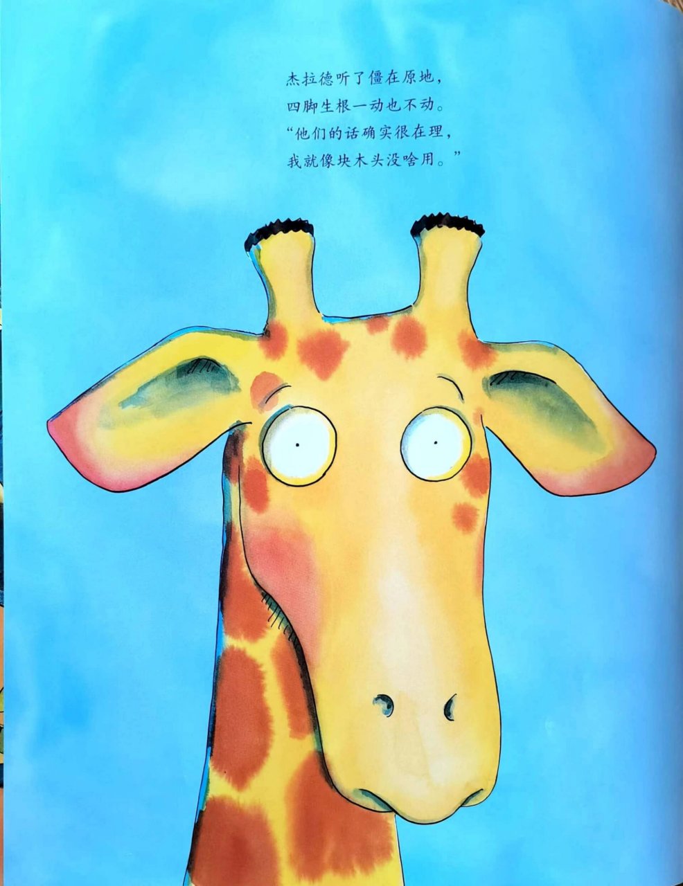 绘本《长颈鹿不会跳舞》 推荐理由:这是一本充满温馨的绘本,故事中的