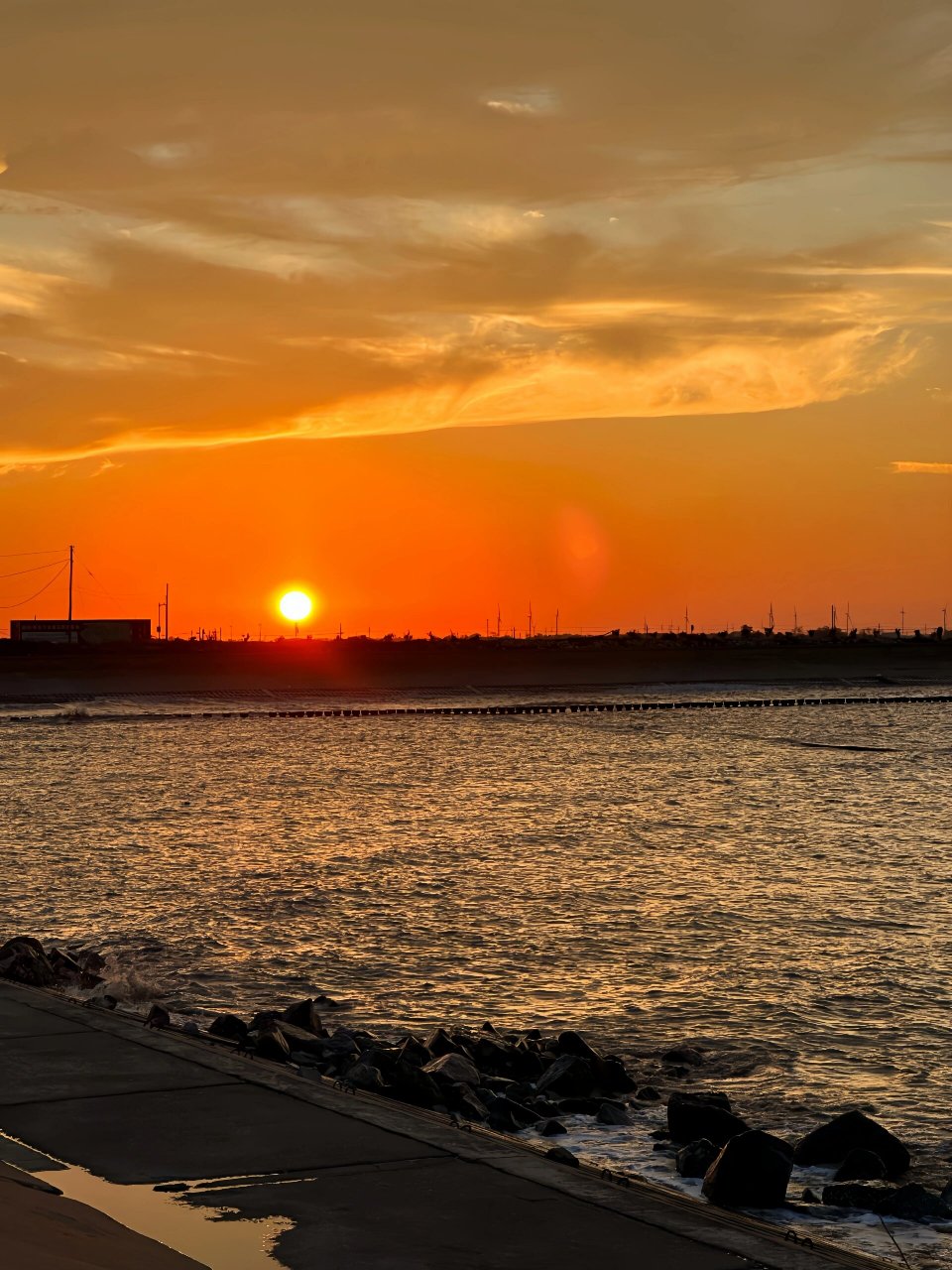 盐城的海边 总要来盐城看看海吧