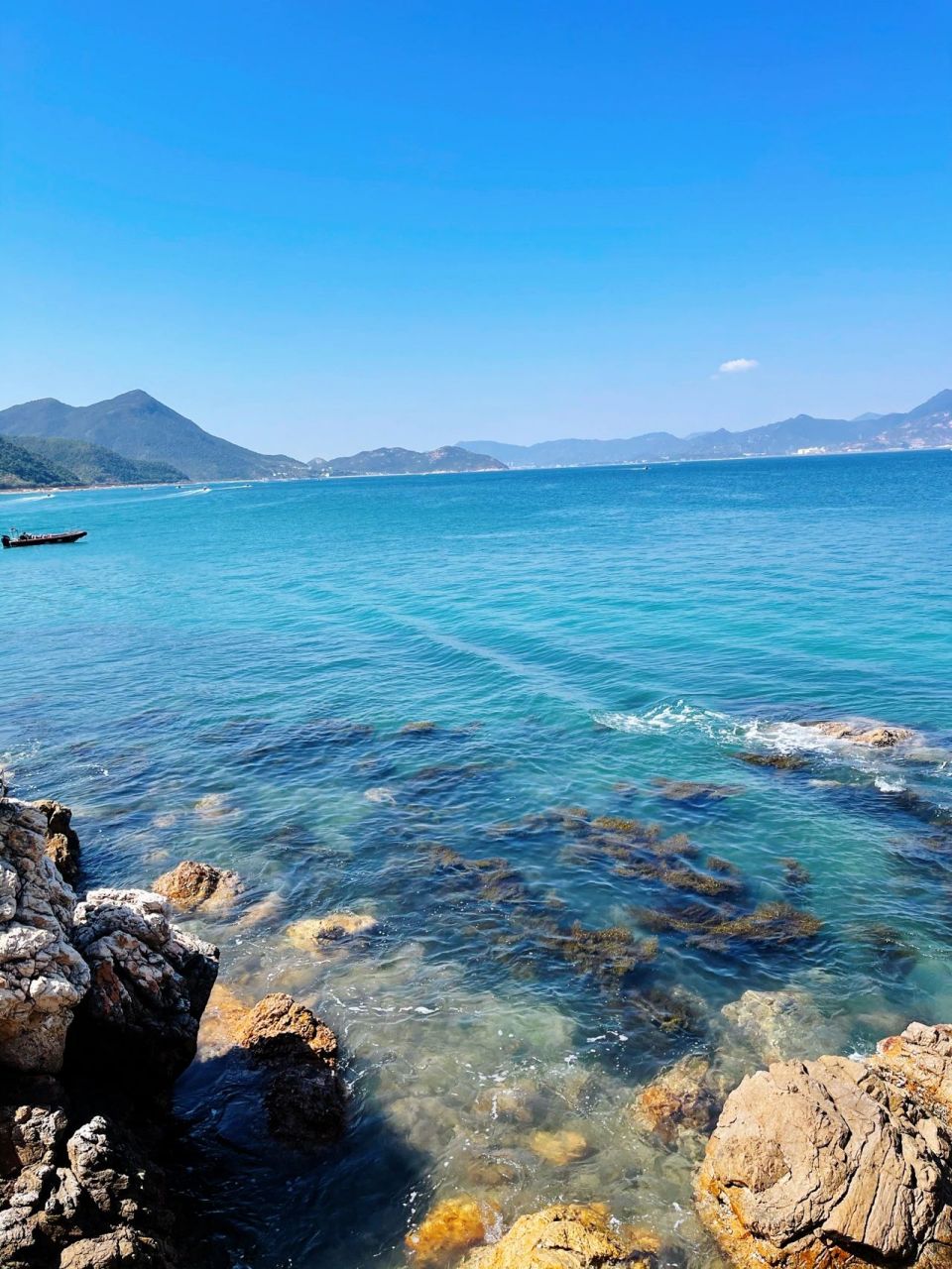 广东最美海滩,深圳大鹏半岛,杨梅坑  疫情期间的小众海滩;广东省内