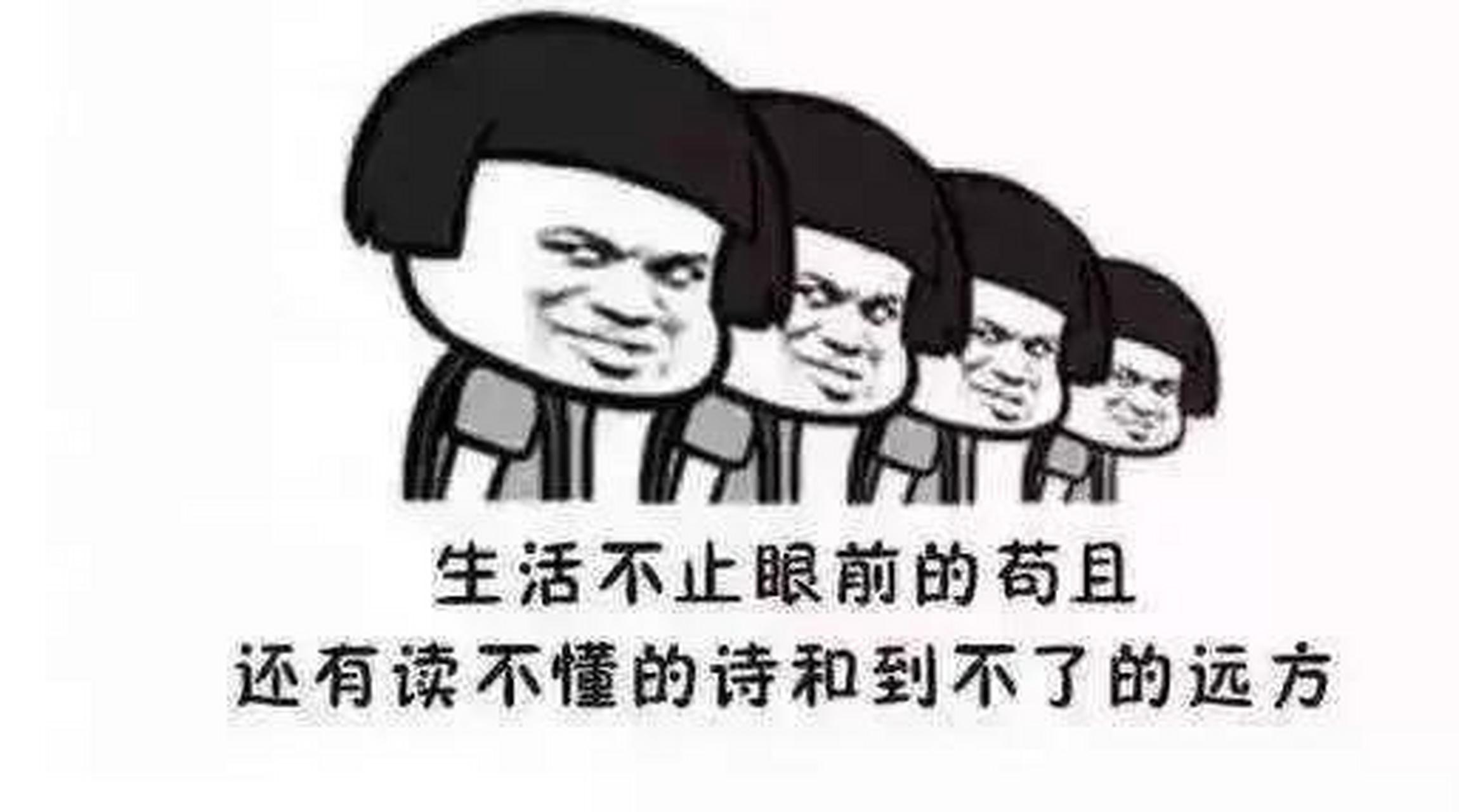 生活不止眼前的苟且 还有读不懂的诗和到不了的远方.