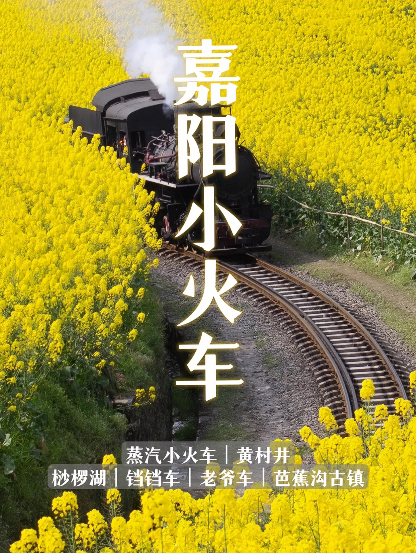 嘉阳小火车|春天来了一起去坐小火车叭
