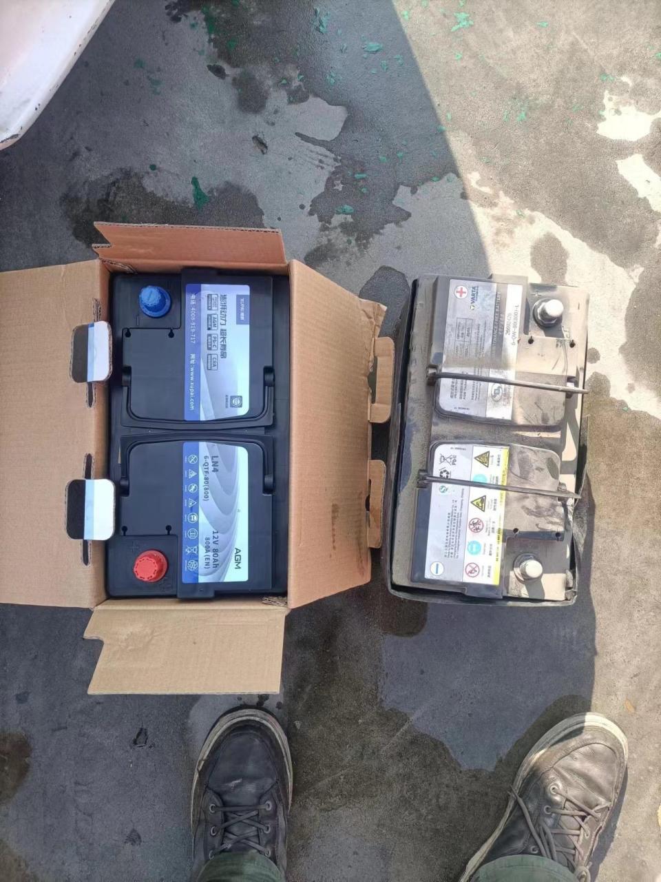 雪佛兰迈锐宝1.5t,2017款,更换启停电瓶 旭派agm80