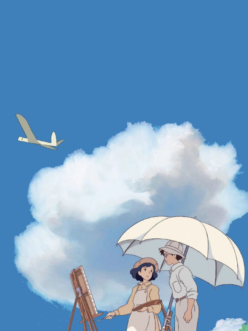 宫崎骏壁纸合集~ 《哈尔的移动城堡 》:讲述18岁少女苏菲被荒地魔女